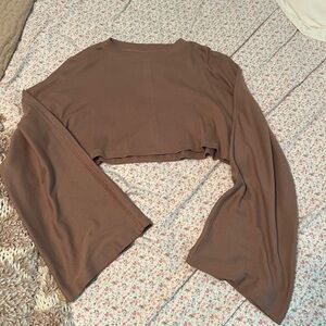 Lululemon Crop Long Tee